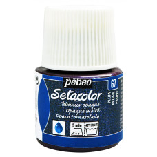 PEBEO Farba do tkanin SETACOLOR OPAQUE 45ml SHIMMER PLUM