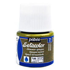 PEBEO Farba do tkanin SETACOLOR OPAQUE 45ml SHIMMER BRONZE