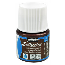 PEBEO Farba do tkanin SETACOLOR OPAQUE 45ml SHIMMER CHOCOLATE CHIP