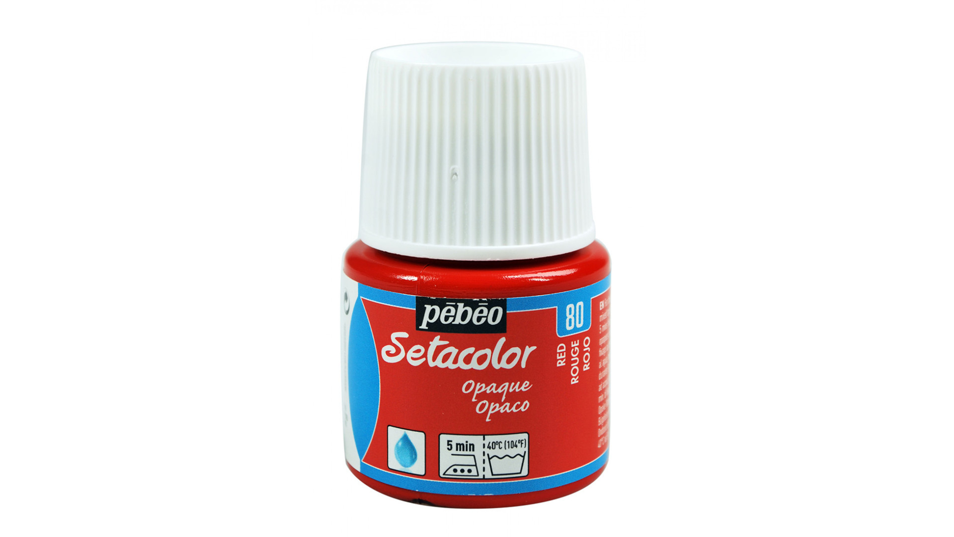 PEBEO Farba do tkanin SETACOLOR OPAQUE 45ml RED