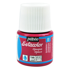 PEBEO Farba do tkanin SETACOLOR OPAQUE 45ml RASPBERRY