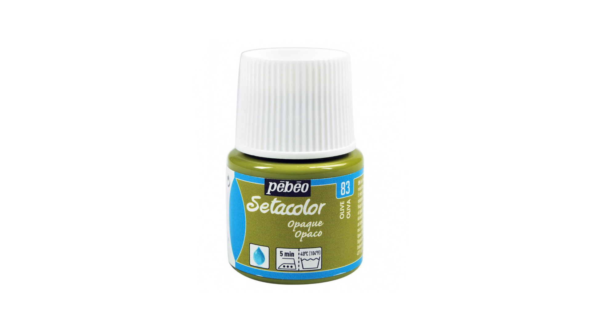 PEBEO Farba do tkanin SETACOLOR OPAQUE 45ml OLIVE