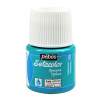 PEBEO SETACOLOR OPAQUE Fabric Paint 45ml TURQUOISE