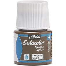 PEBEO SETACOLOR OPAQUE Fabric Paint 45ml CHOCOLATE