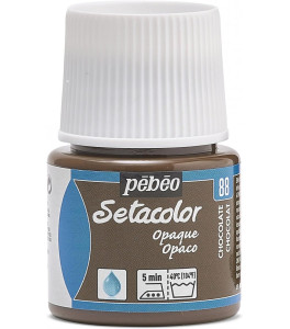 PEBEO Farba do tkanin SETACOLOR OPAQUE 45ml CHOCOLATE