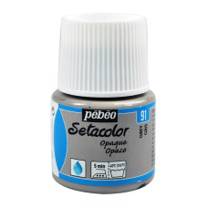 PEBEO Farba do tkanin SETACOLOR OPAQUE 45ml GREY