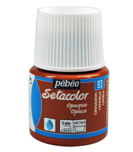 PEBEO SETACOLOR OPAQUE Fabric Paint 45ml CINNAMON