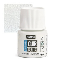 PEBEO Farba do skór SETACOLOR LEATHER 45ml PURE WHITE