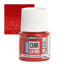 PEBEO Farba do skór SETACOLOR LEATHER 45ml INTENSE RED