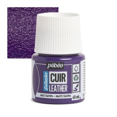 PEBEO SETACOLOR LEATHER Paint 45ml AUBERGINE VIOLET