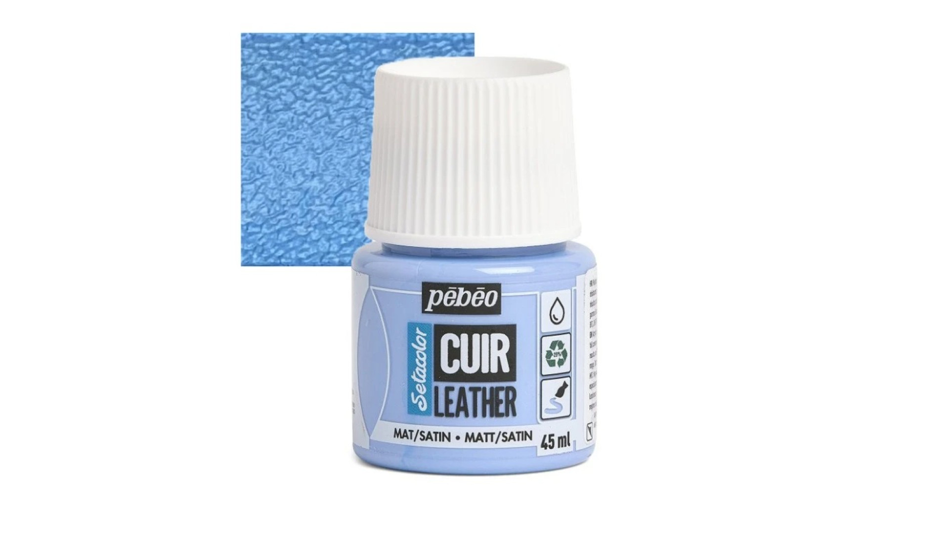 PEBEO Farba do skór SETACOLOR LEATHER 45ml ICED BLUE