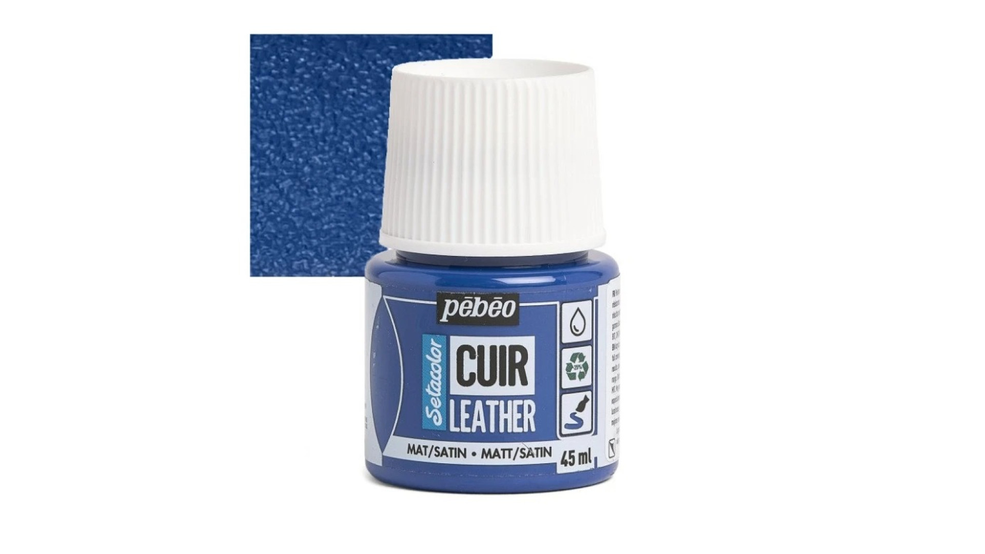 PEBEO Farba do skór SETACOLOR LEATHER 45ml ULTRAMARINE BLUE