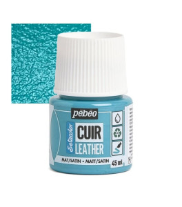 PEBEO Farba do skór SETACOLOR LEATHER 45ml TURQUOISE BLUE