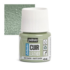 PEBEO SETACOLOR LEATHER Paint 45ml SAGE GREEN