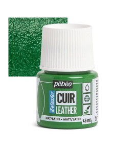 PEBEO SETACOLOR LEATHER Paint 45ml CACTUS GREEN 
