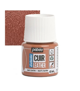 PEBEO Farba do skór SETACOLOR LEATHER 45ml TERRACOTTA