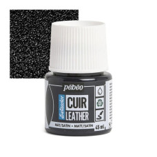 PEBEO Farba do skór SETACOLOR LEATHER 45ml EXTREME BLACK