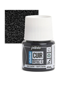 PEBEO SETACOLOR LEATHER Paint 45ml EXTREME BLACK