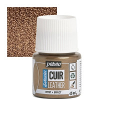 PEBEO SETACOLOR LEATHER Paint 45ml METAL BRONZE