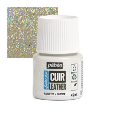 PEBEO Farba do skór SETACOLOR LEATHER 45ml GLITTER IRIDESCENT