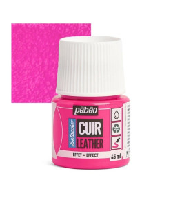 PEBEO SETACOLOR LEATHER Paint 45ml FLUO PINK