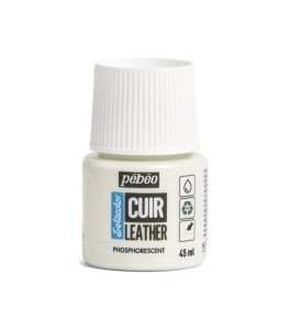 PEBEO SETACOLOR LEATHER Paint 45ml PHOSPHORESCENT