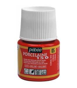 PEBEO Porcelain Paint P150 Porcelaine 45ml CORAL