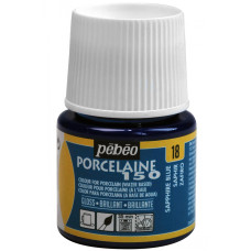 PEBEO Porcelain Paint P150 Porcelaine 45ml SAPPHIRE BLUE