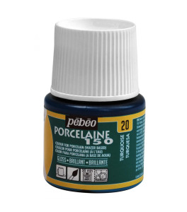 PEBEO Farba do porcelany P150 Porcelaine 45ml TURQUOISE