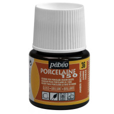 PEBEO Farba do porcelany P150 Porcelaine 45ml AMBER BROWN