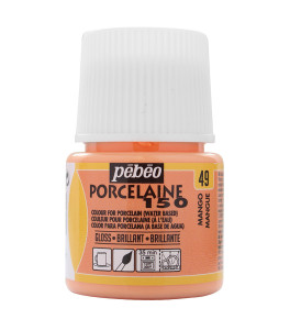 PEBEO Farba do porcelany P150 Porcelaine 45ml MANGO
