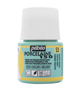PEBEO Farba do porcelany P150 Porcelaine 45ml WATER GREEN
