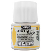PEBEO Farba do porcelany P150 Porcelaine 45ml PEARL WHITE