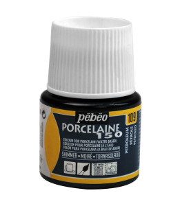 PEBEO Porcelain Paint P150 Porcelaine 45ml SHIMMER PETROLEUM