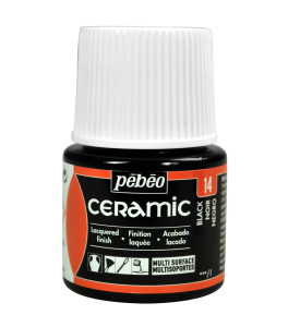 PEBEO Ceramic and Glass Paint CERAMIC 45ml BLACK