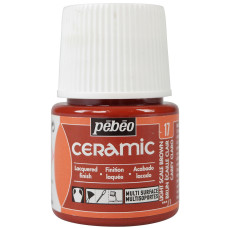 PEBEO Farba do ceramiki i szkła CERAMIC 45ml SCALE LIGHT BROWN