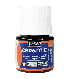 PEBEO Ceramic and Glass Paint CERAMIC 45ml SERVES BLUE