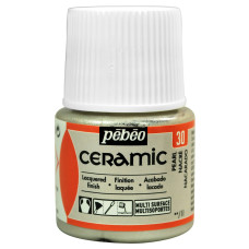 PEBEO Farba do ceramiki i szkła CERAMIC 45ml PEARL