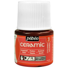 PEBEO Farba do ceramiki i szkła CERAMIC 45ml CYCLAMEN