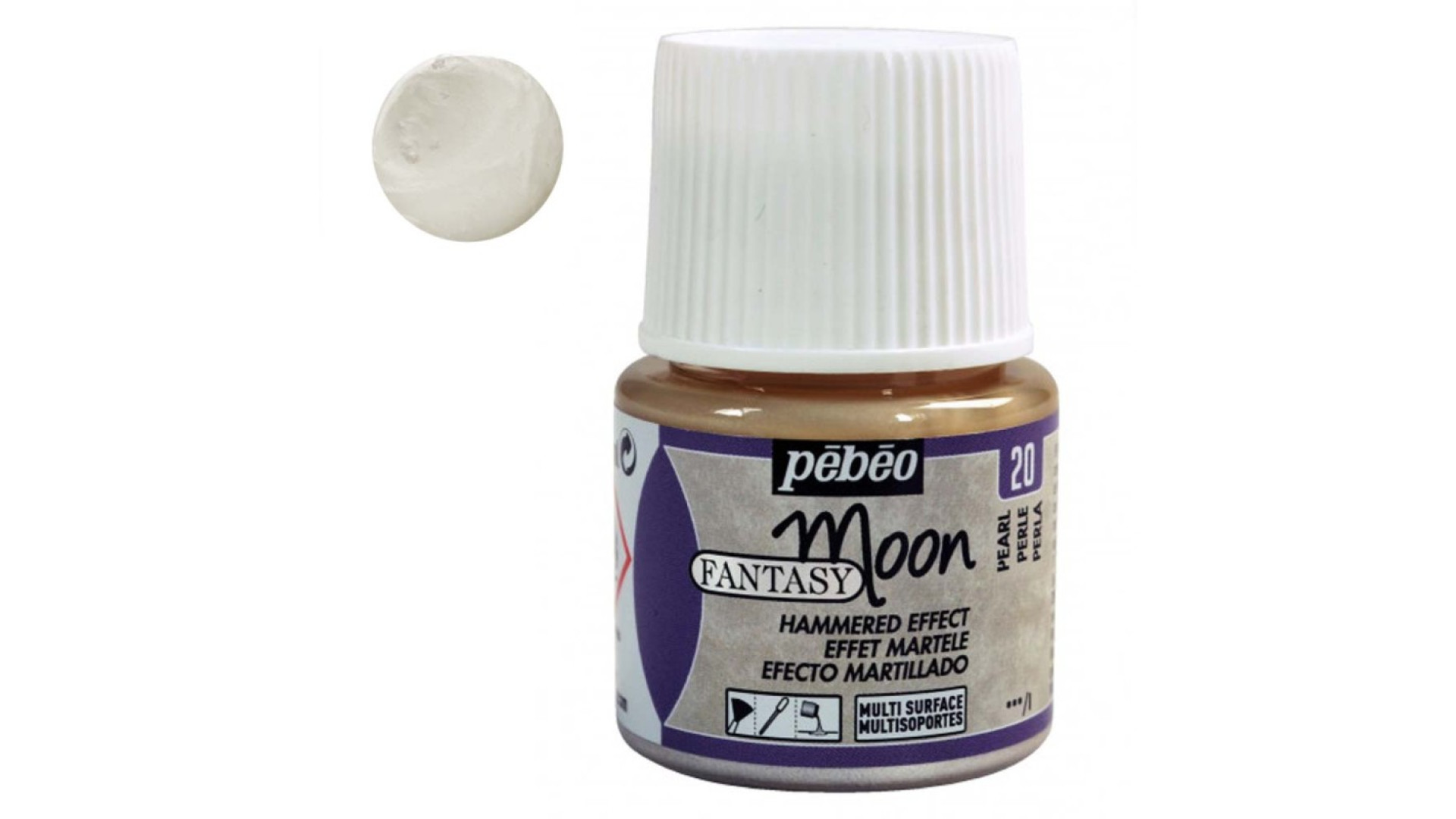 PEBEO Farba FANTASY MOON 45ml PEARL