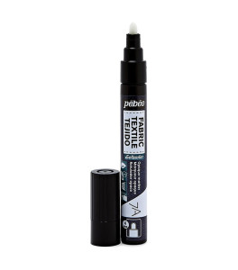 PEBEO Marker do tkanin ciemnych 7A OPAQUE 4 mm BLACK