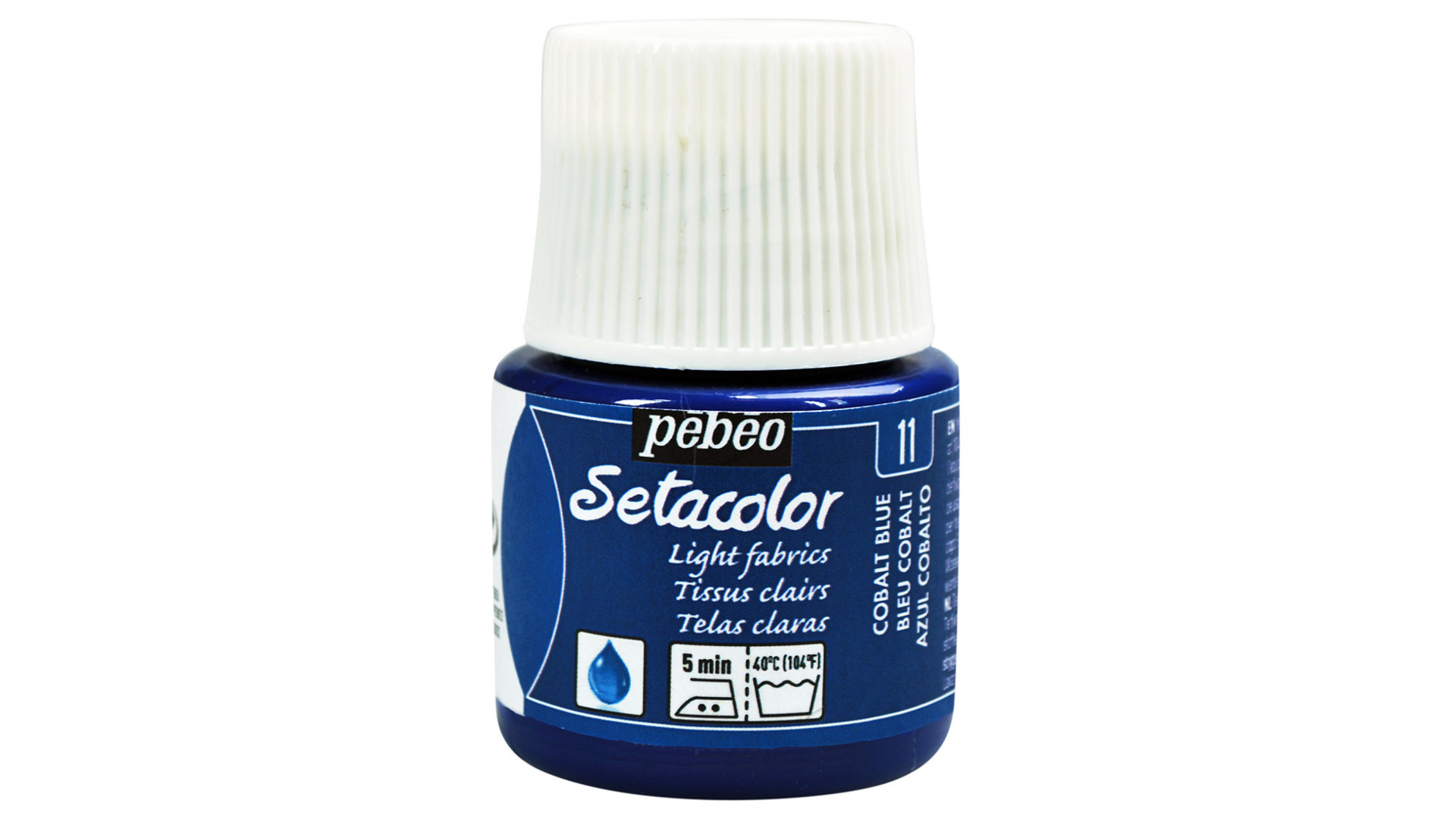 PEBEO Farba do tkanin SETACOLOR LIGHT 45ml COBALT BLUE