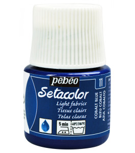 PEBEO Farba do tkanin SETACOLOR LIGHT 45ml COBALT BLUE