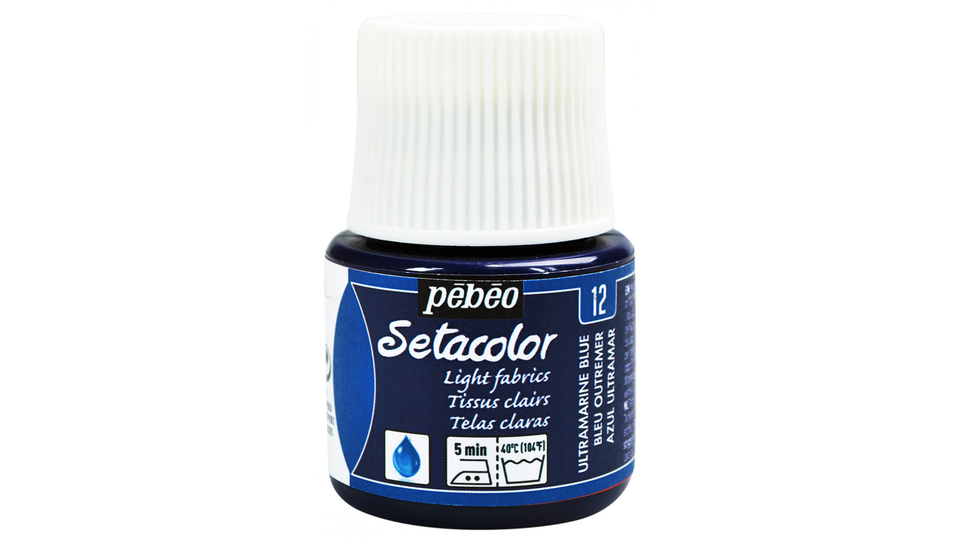 PEBEO Farba do tkanin SETACOLOR LIGHT 45ml ULTRAMARINE BLUE