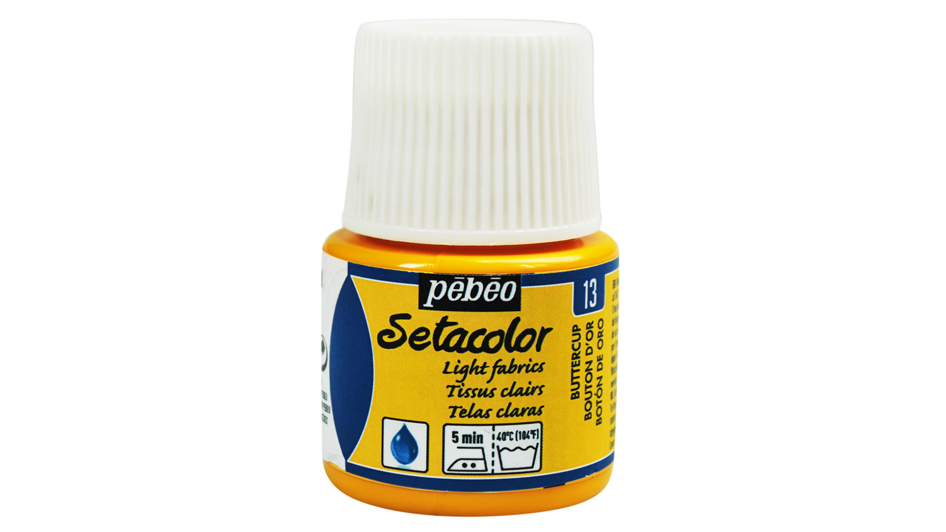PEBEO Farba do tkanin SETACOLOR LIGHT 45ml BUTTERCUP