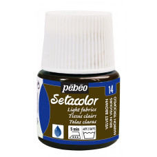 PEBEO Farba do tkanin SETACOLOR LIGHT 45ml VELVET BROWN