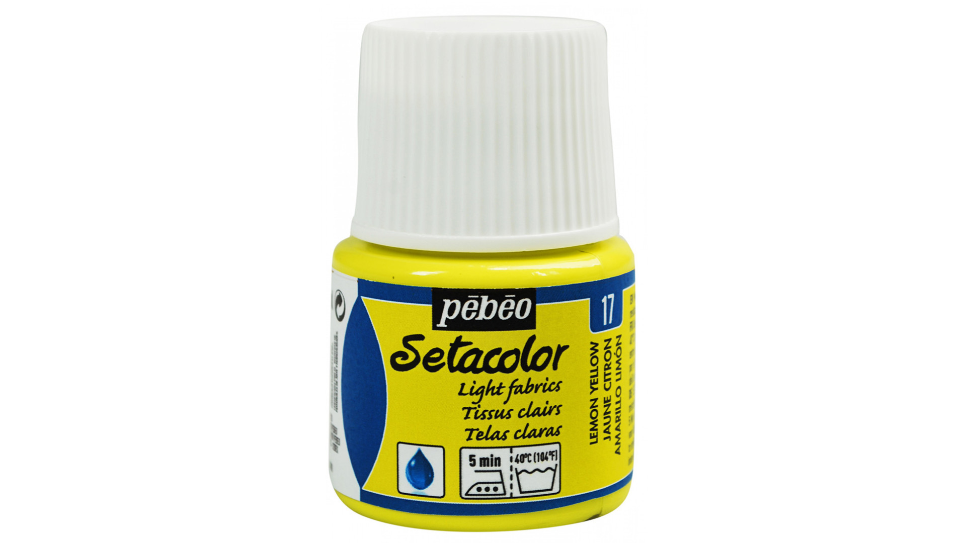 PEBEO Farba do tkanin SETACOLOR LIGHT 45ml LEMON YELLOW