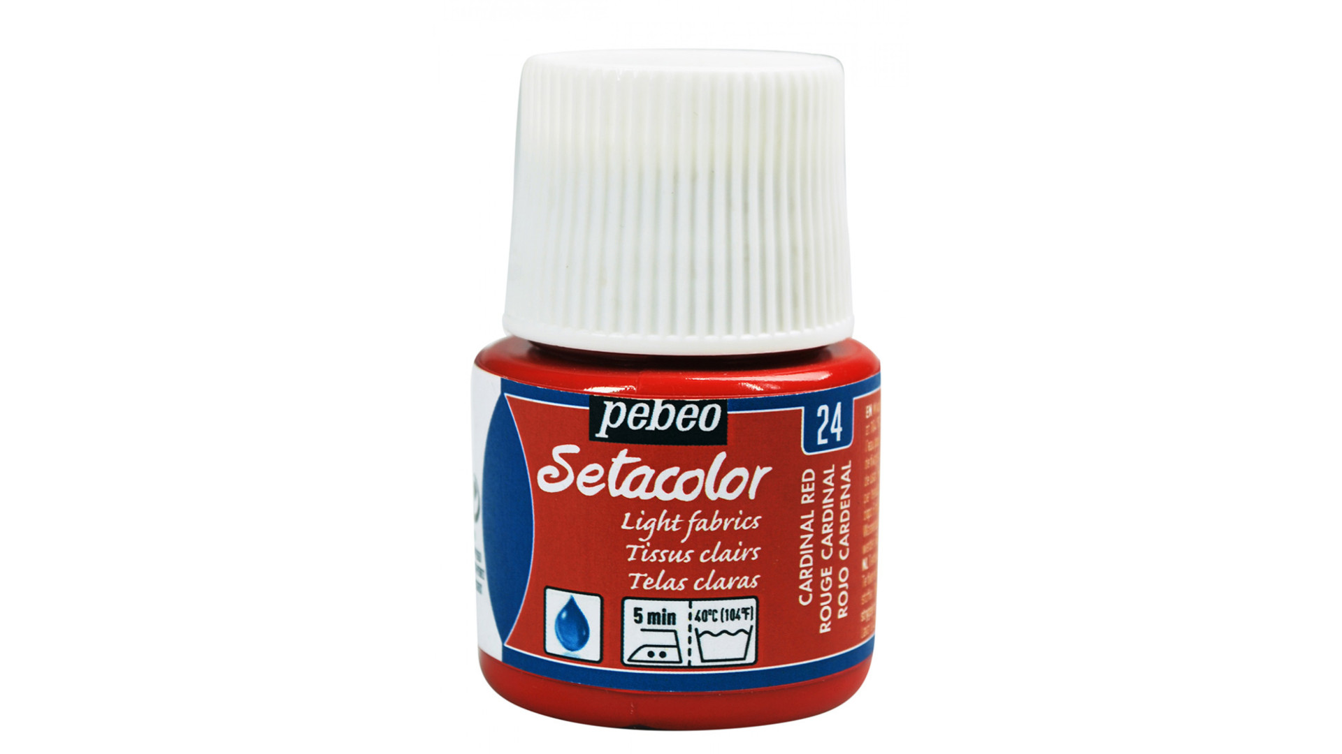 PEBEO Farba do tkanin SETACOLOR LIGHT 45ml CARDINAL RED
