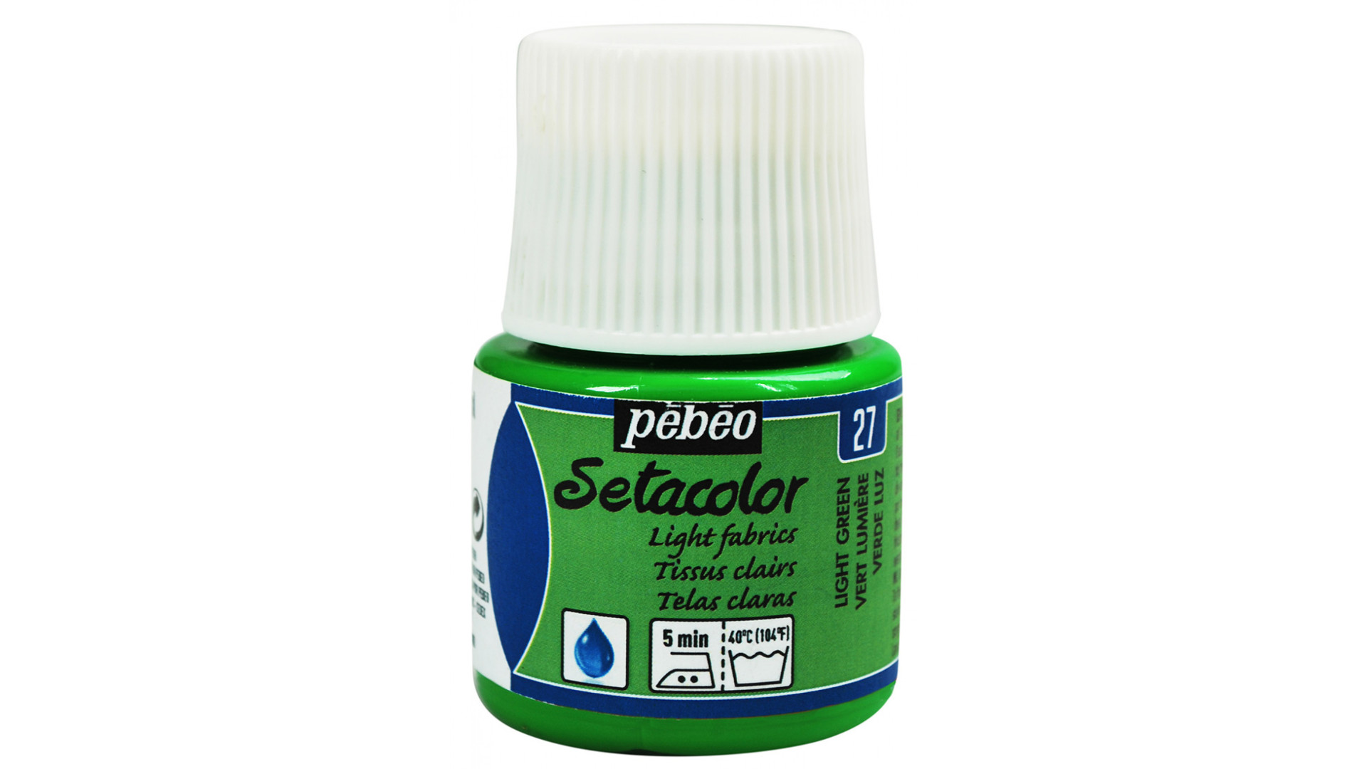 PEBEO Farba do tkanin SETACOLOR LIGHT 45ml LIFHT GREEN