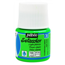 PEBEO Farba do tkanin SETACOLOR LIGHT 45ml FLUO GREEN